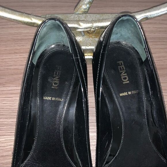 Fendi buckle shoes patent leather - Picture 5 of 12